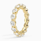 18K Solid Gold Sienna Lab Diamond Eternity Band