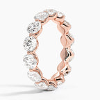 18K Solid Gold Sienna Lab Diamond Eternity Band