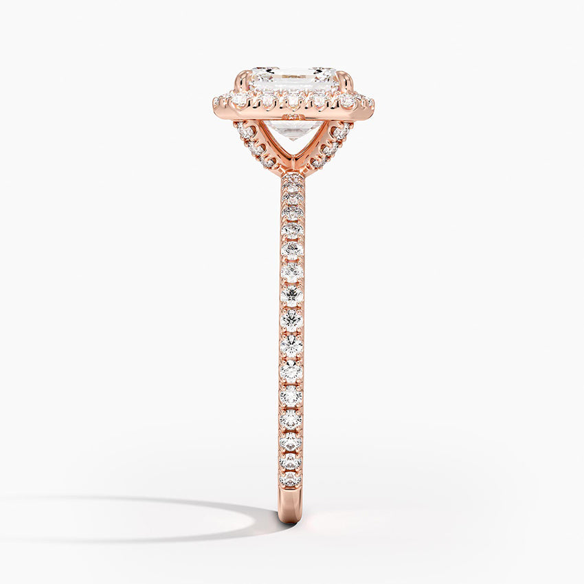 Halo Pave Ring