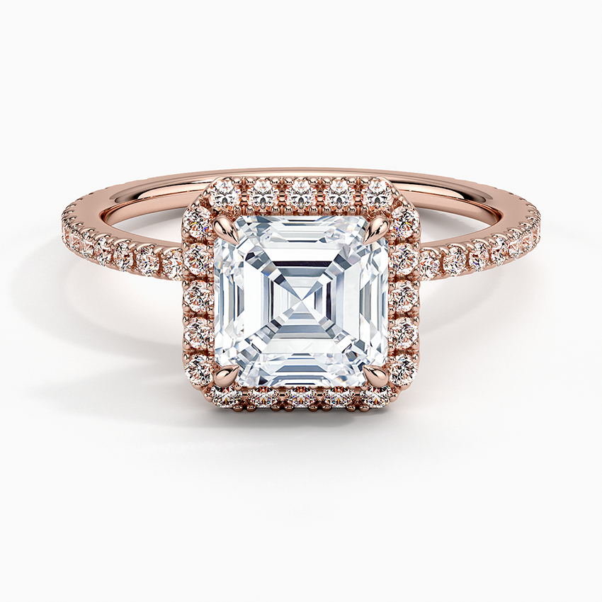Halo Pave Ring