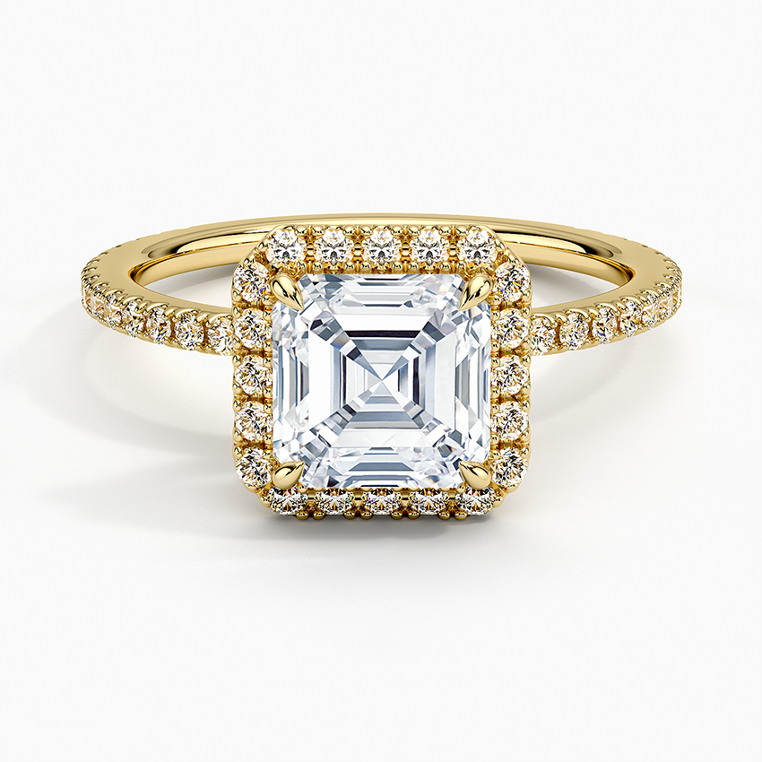 Halo Pave Ring