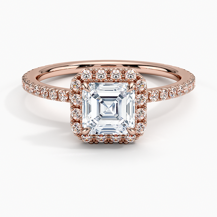 Halo Pave Ring