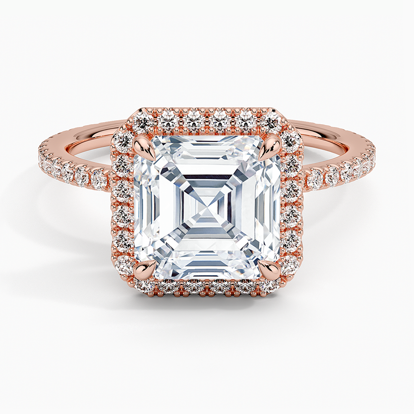 Halo Pave Ring
