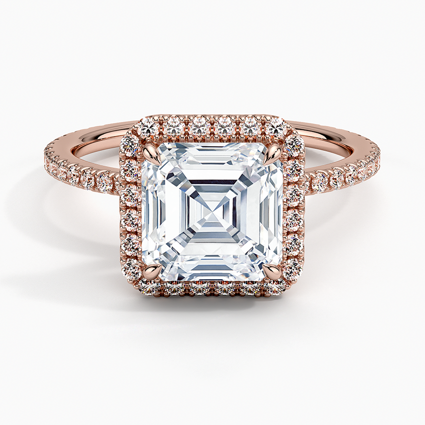 Halo Pave Ring