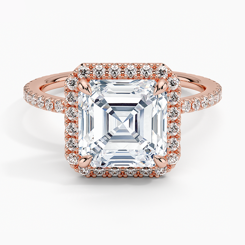 Halo Pave Ring