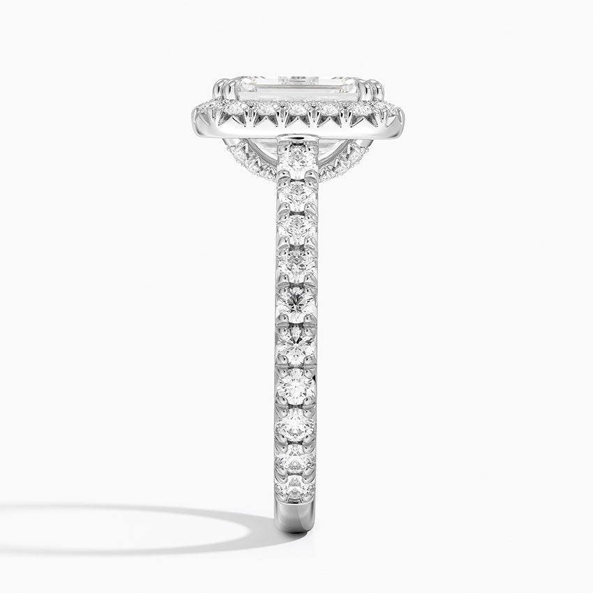 Halo Pave Ring