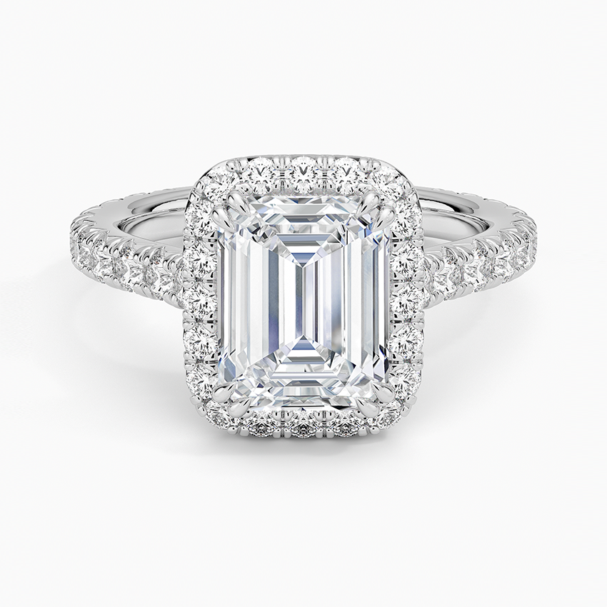 Halo Pave Ring