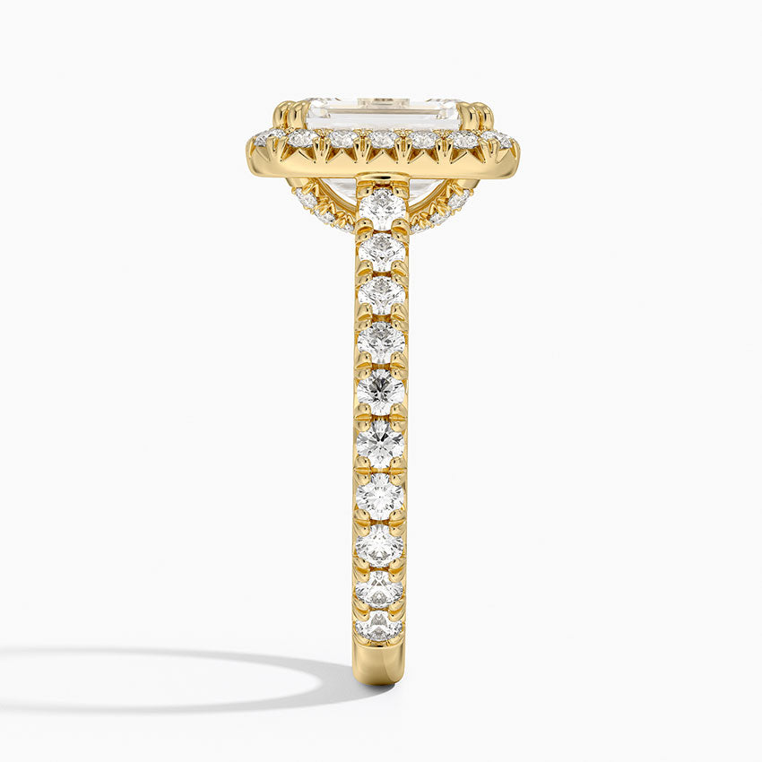 Halo Pave Ring