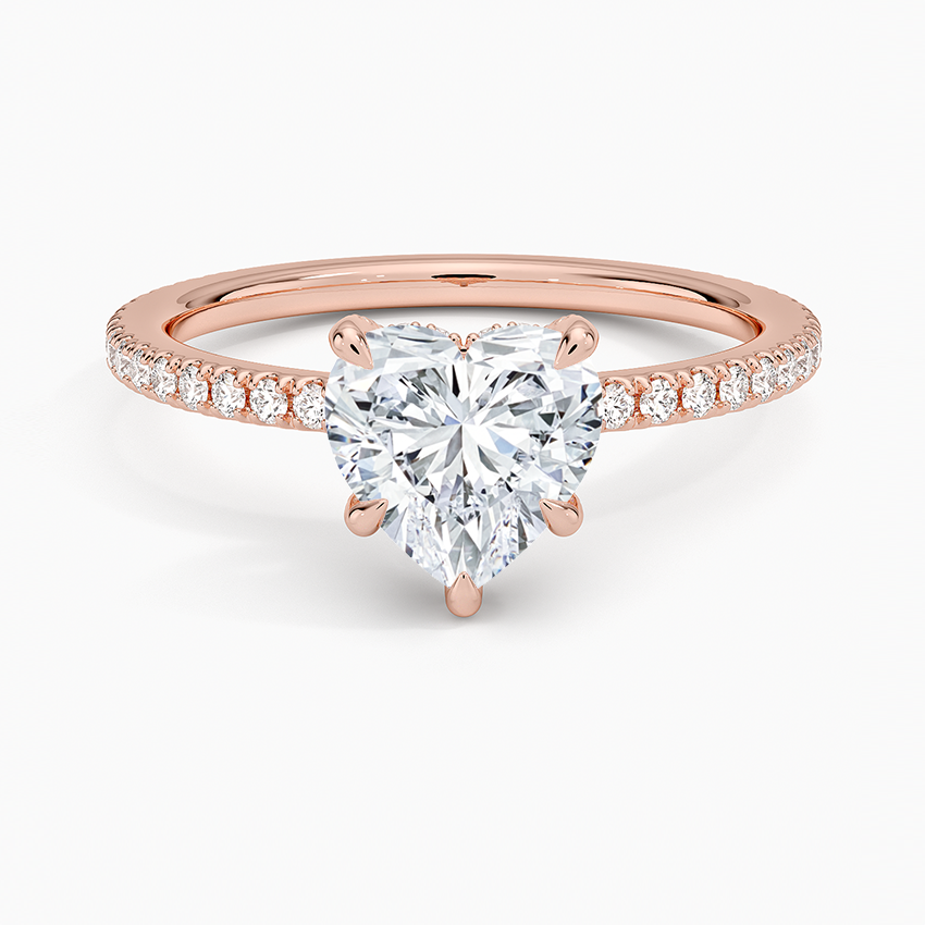 Halo Pave Ring