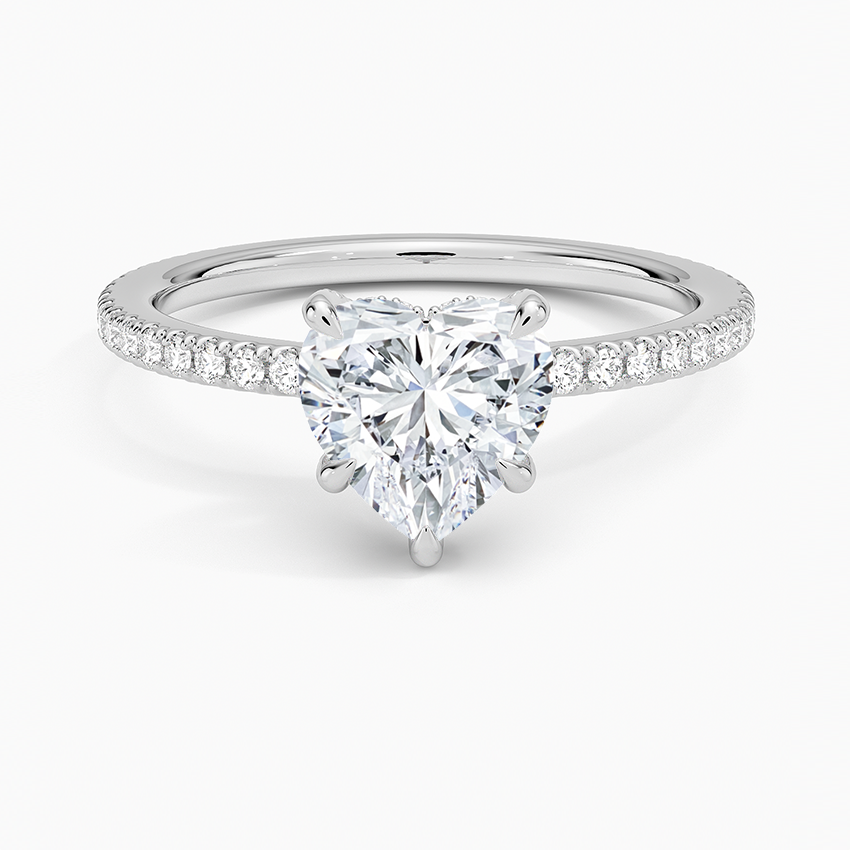 Halo Pave Ring