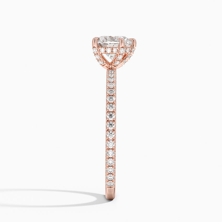 Halo Pave Ring
