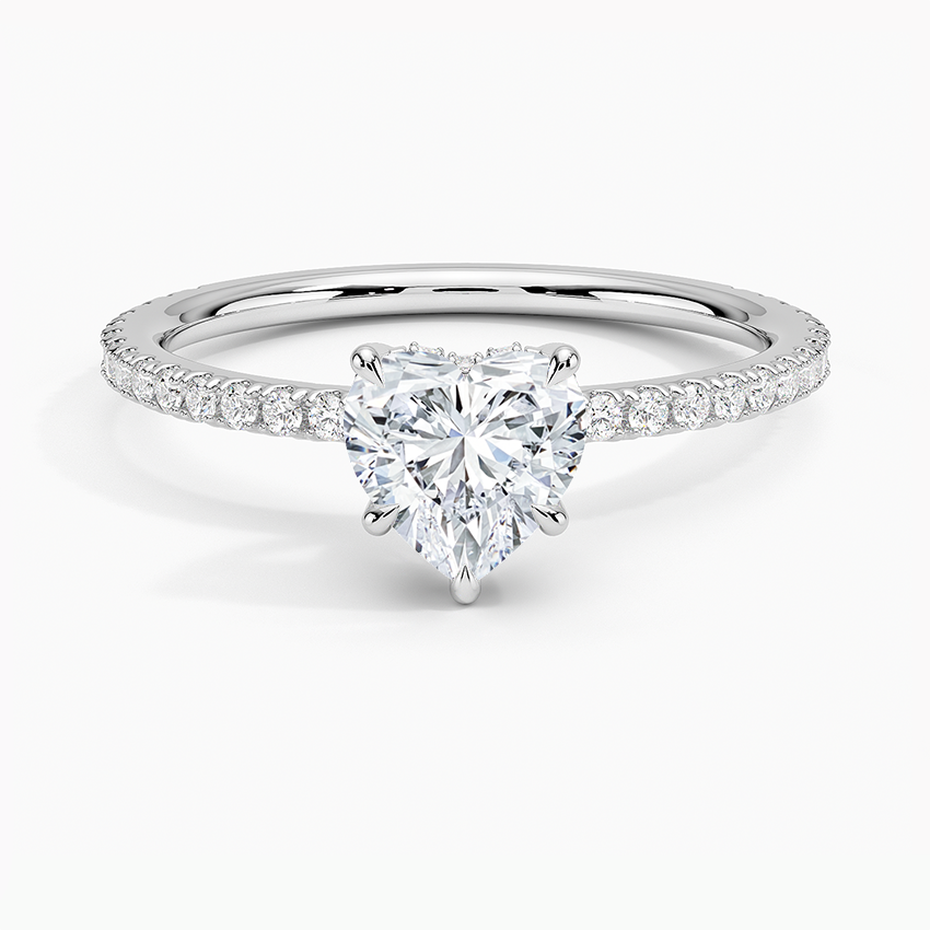 Halo Pave Ring