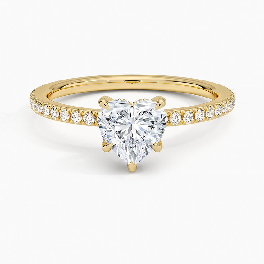 Halo Pave Ring
