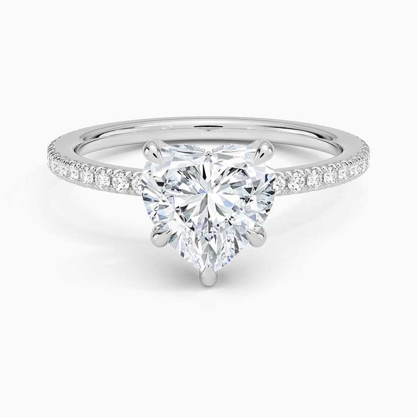 Halo Pave Ring