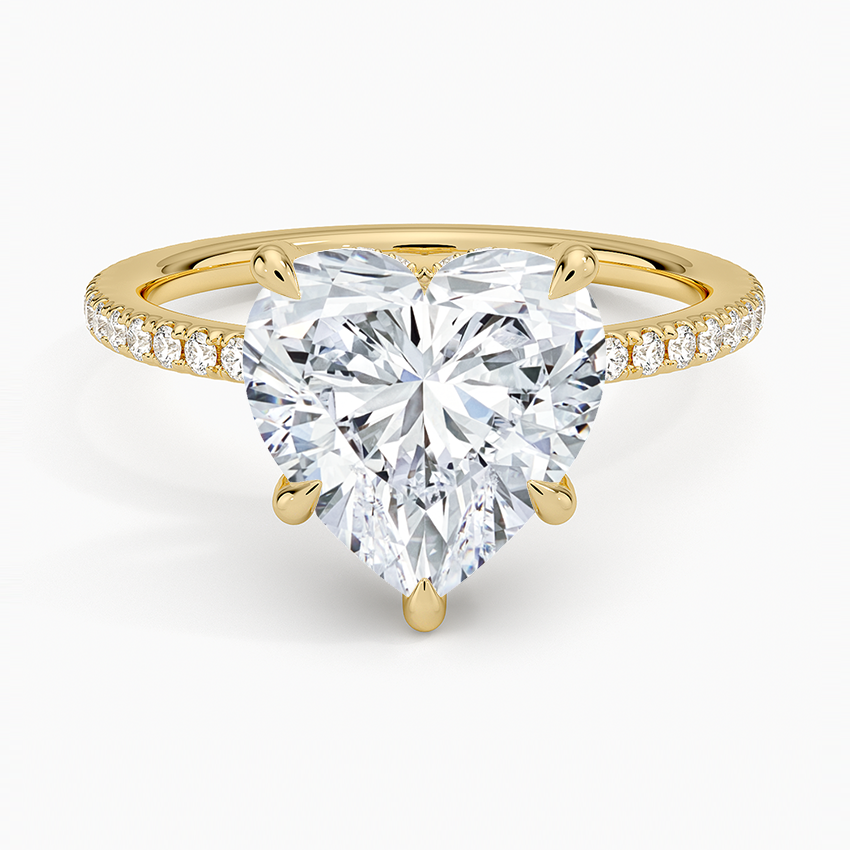 Halo Pave Ring