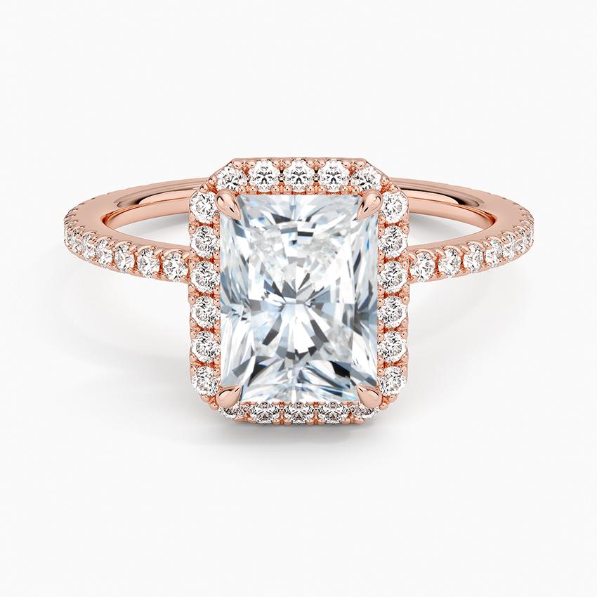 Halo Pave Ring