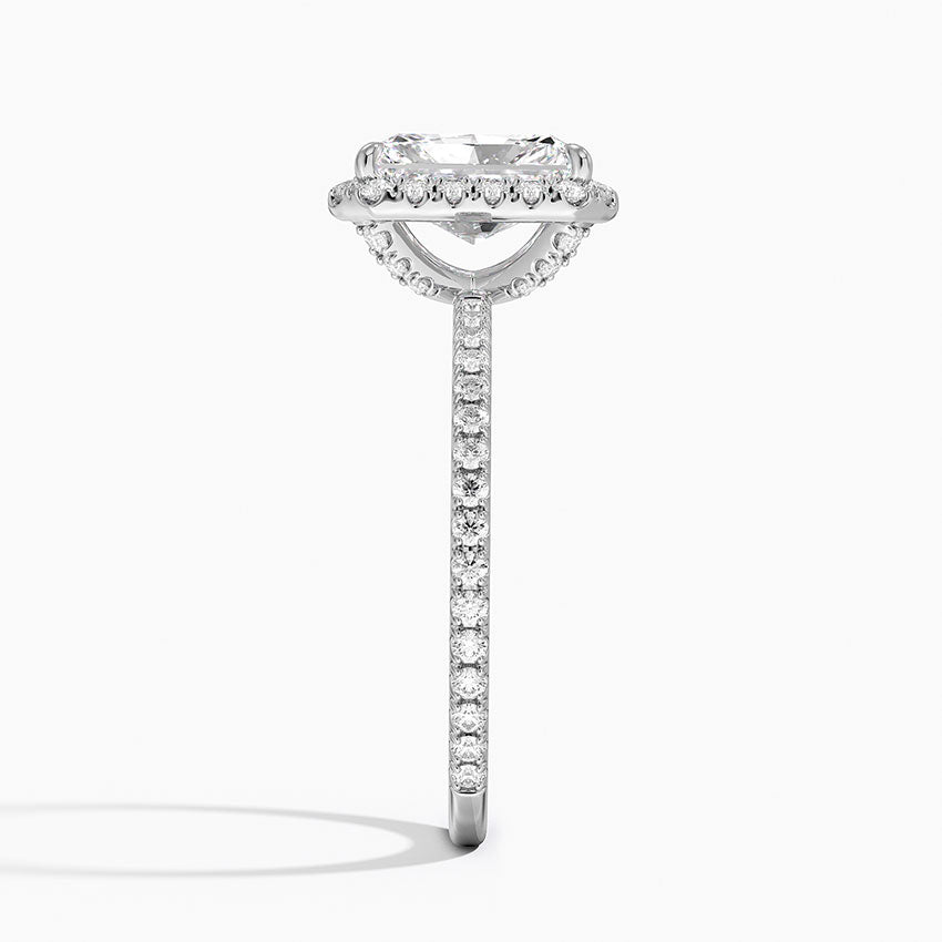 Halo Pave Ring