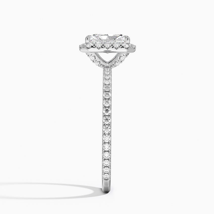 Halo Pave Ring