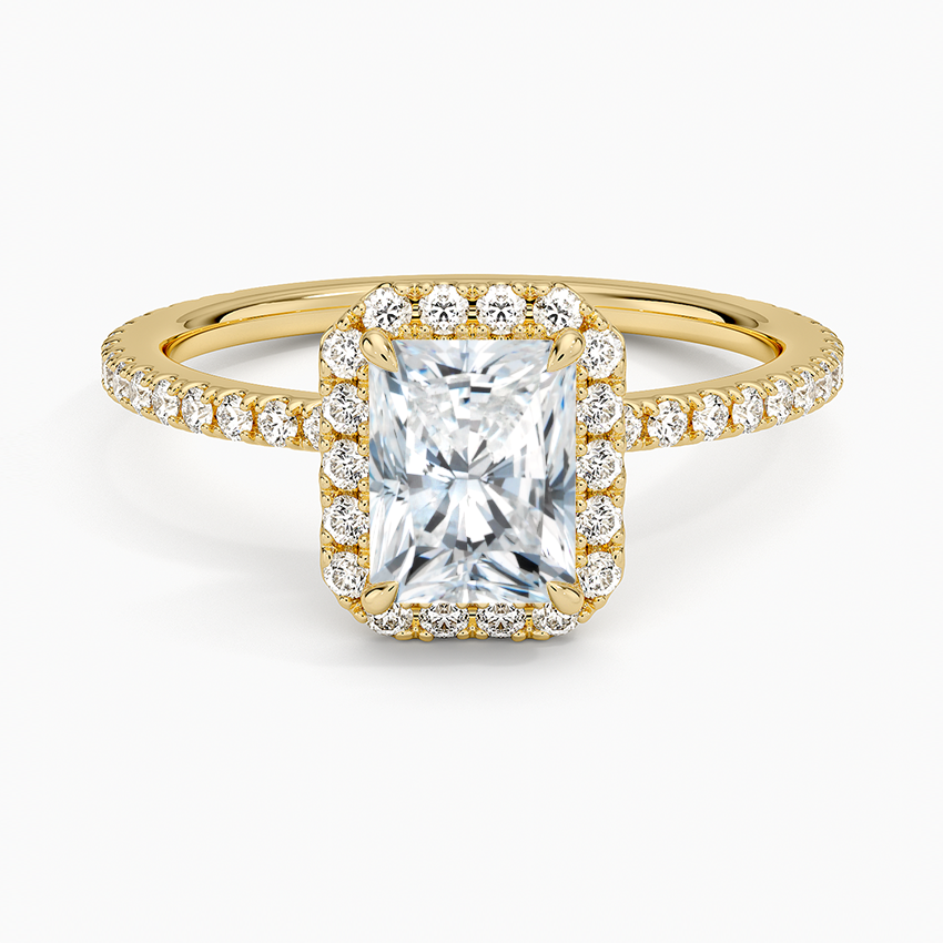 Halo Pave Ring