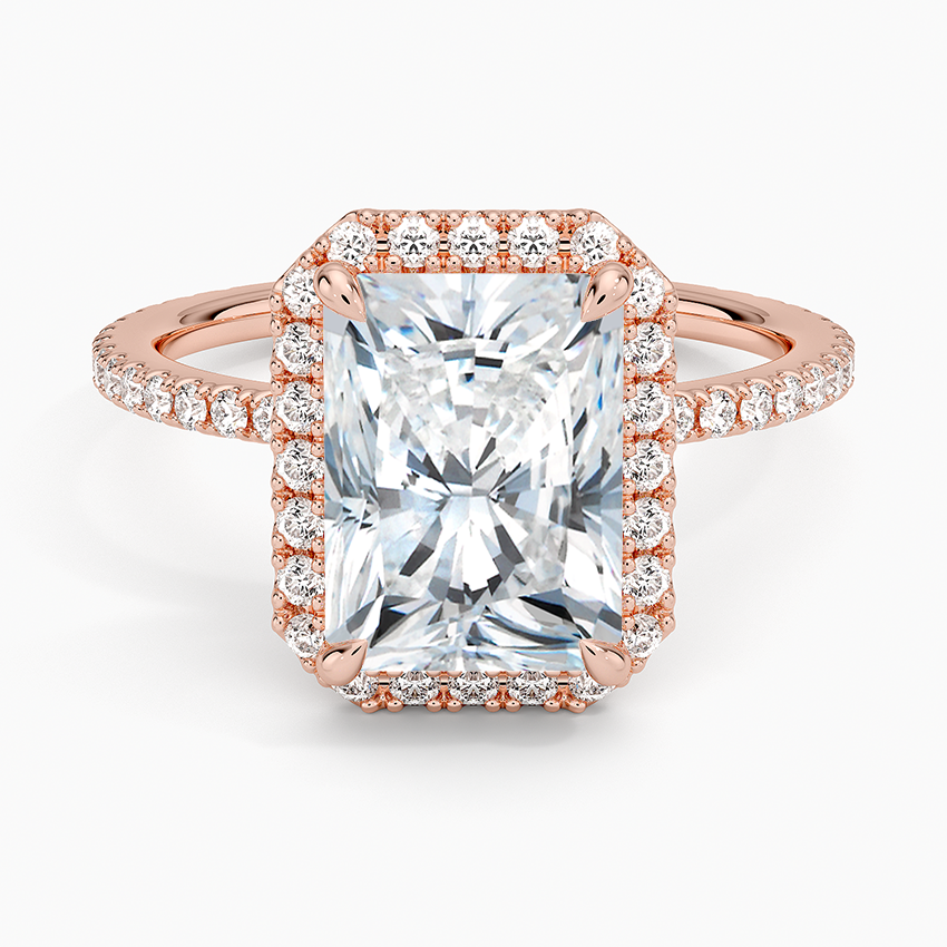 Halo Pave Ring