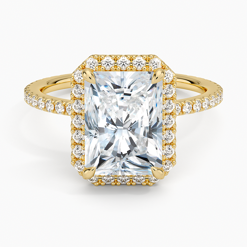 Halo Pave Ring