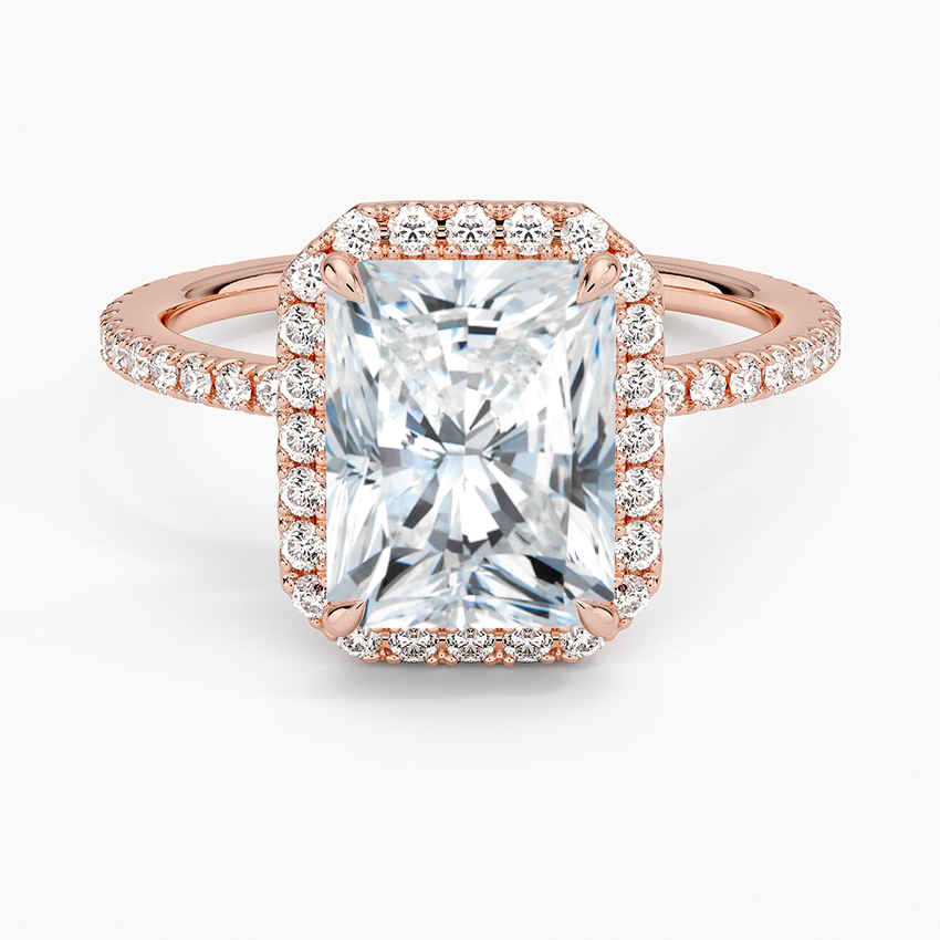 Halo Pave Ring
