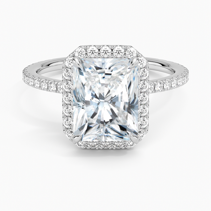 Halo Pave Ring