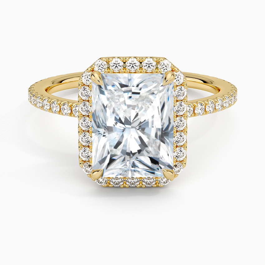 Halo Pave Ring