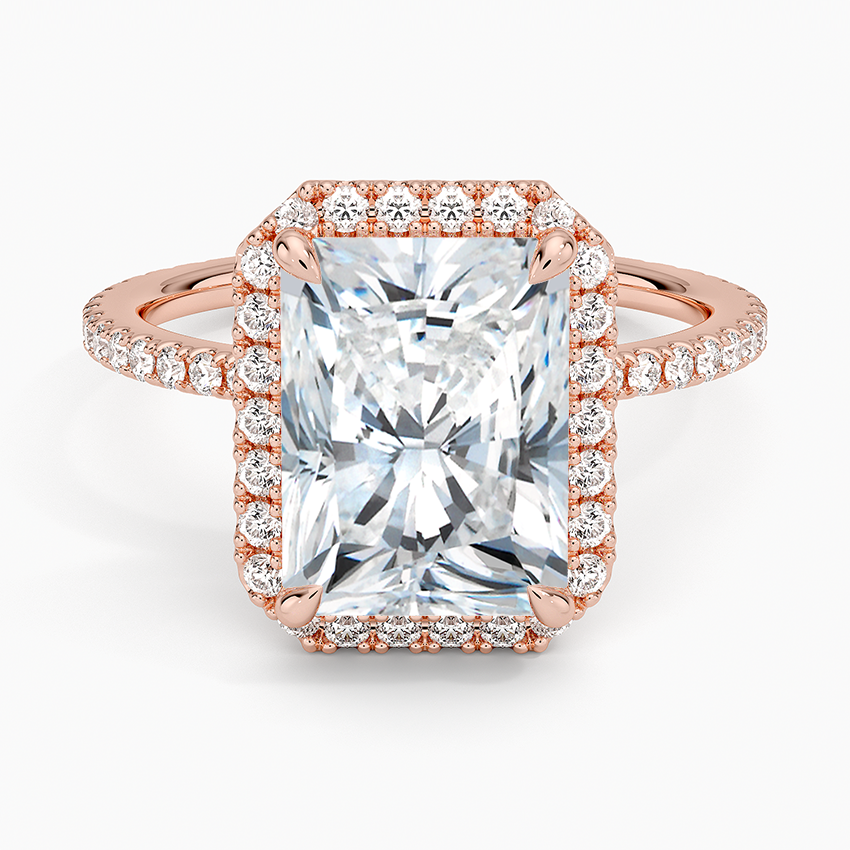 Halo Pave Ring