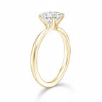 My Store 4 18K solid gold engagement ring featuring a brilliant marquise-cut lab-grown diamond in a classic setting.