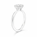 My Store 4 18K solid gold engagement ring featuring a brilliant marquise-cut lab-grown diamond in a sleek setting.