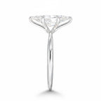 My Store 4 18K solid gold solitaire lab diamond ring featuring a brilliant cut stone in a classic prong setting