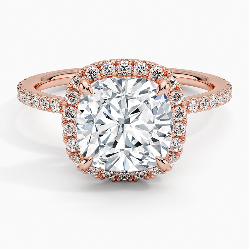 Halo Pave Ring