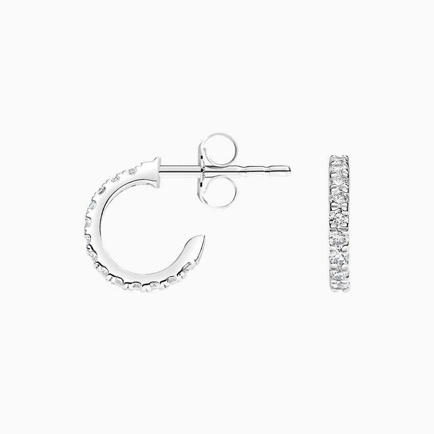Aroma Hoop Lab Diamond Earrings (0.2 ct. tw.) 18K Gold