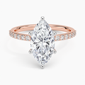 ecomposer-view with diamond shape-marquise,ecomposer-size-2-ct,ecomposer-metal type-rose-gold-18k