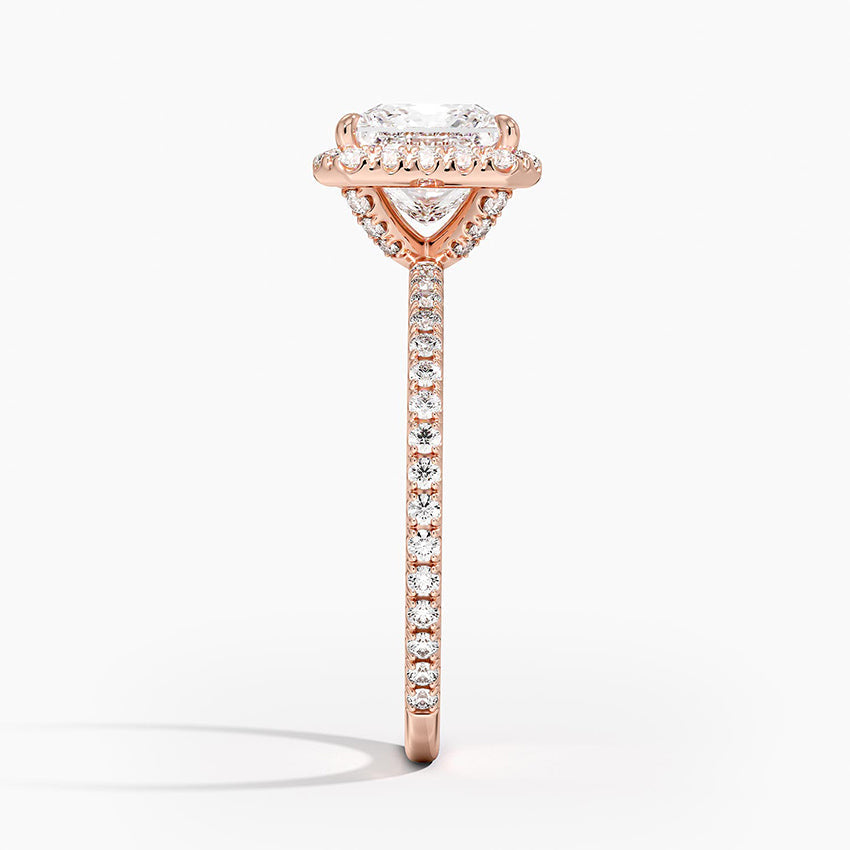 Halo Pave Ring