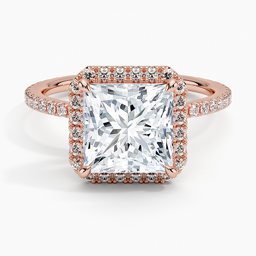 Halo Pave Ring