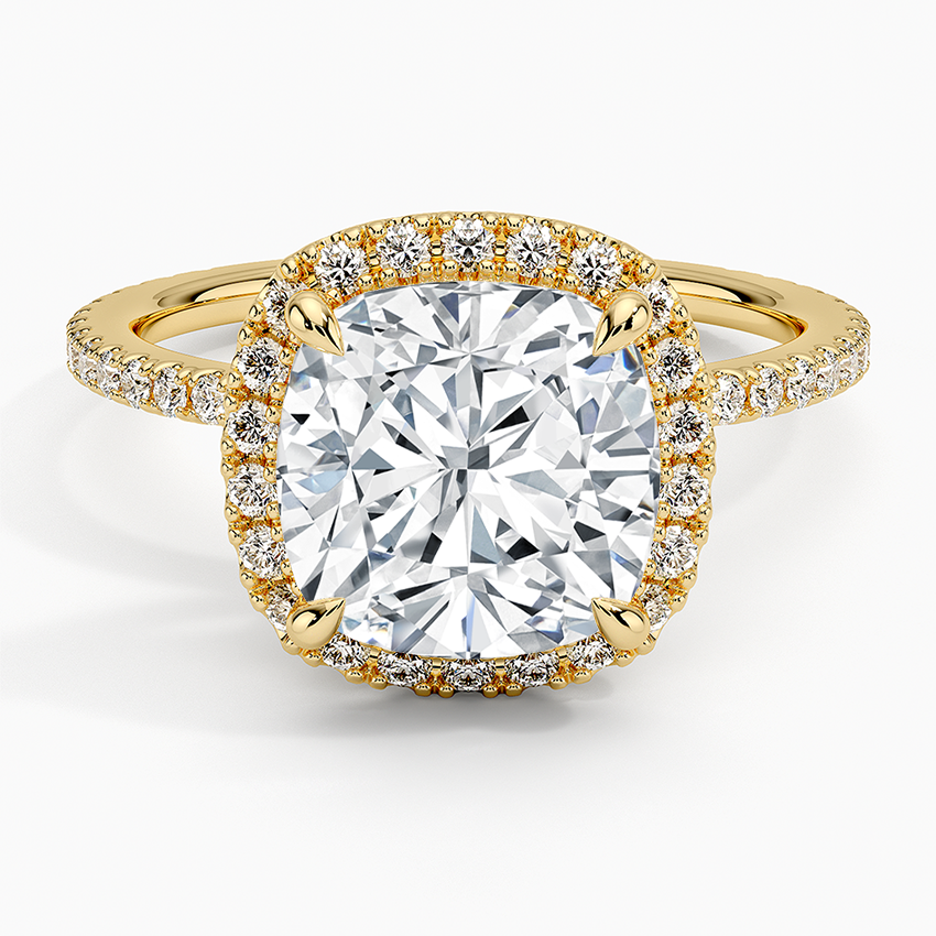Halo Pave Ring