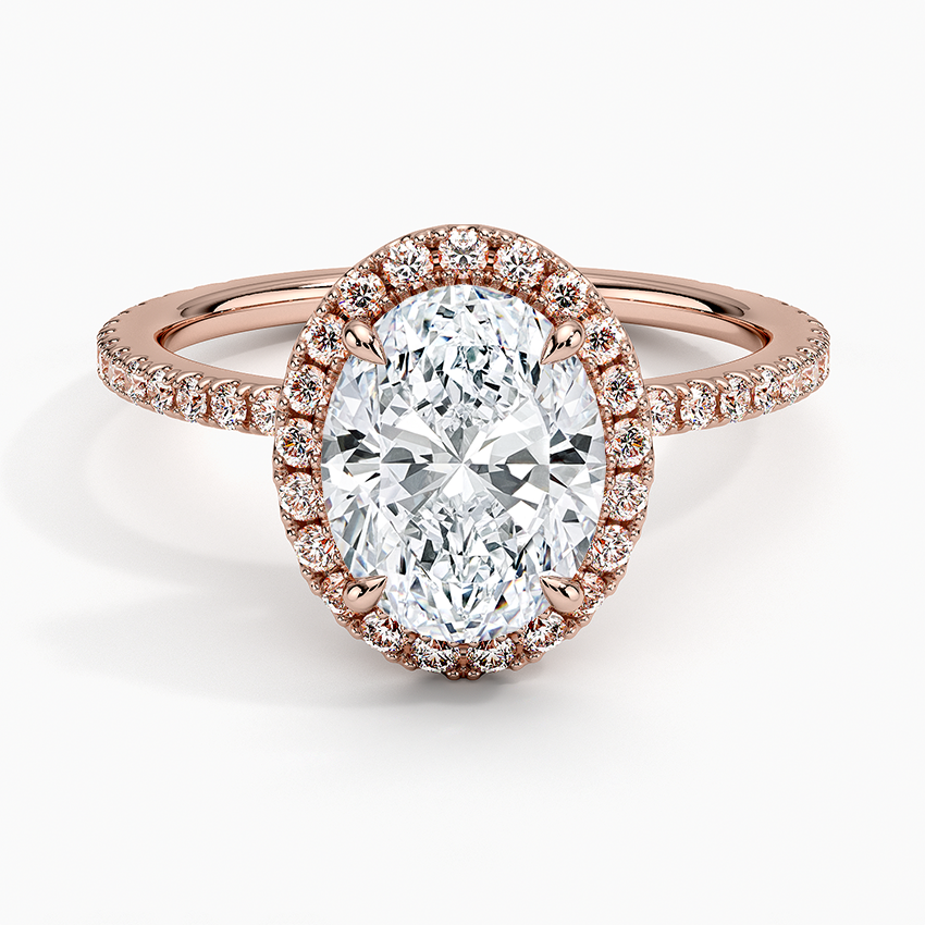 Halo Pave Ring
