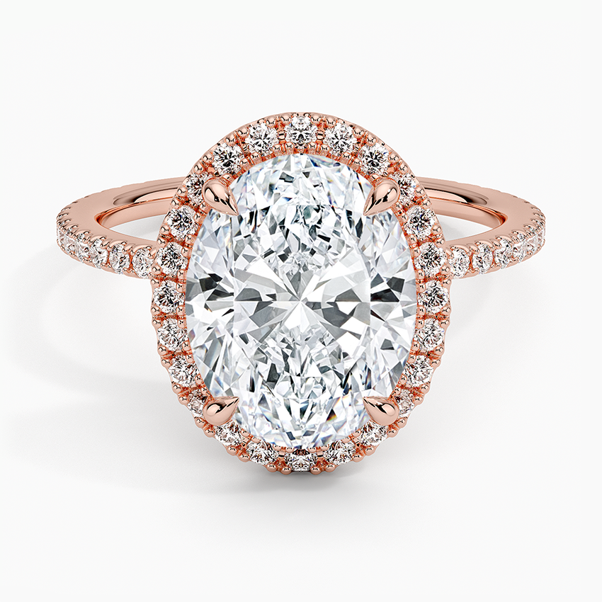 Halo Pave Ring