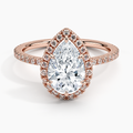 ecomposer-view with diamond shape-pear,ecomposer-size-1.5-ct,ecomposer-metal type-rose-gold-18k