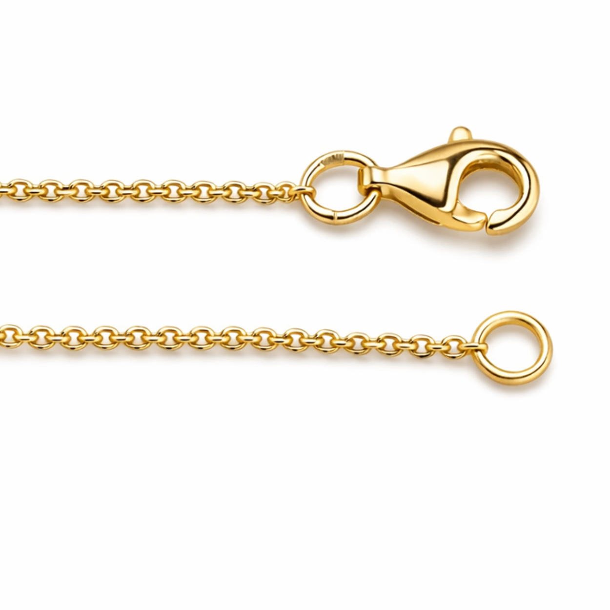 Toi et Moi Pear & Heart Pendant Lab Diamond Necklace 18K Gold