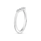 18K Solid Gold Petite Rosea Oval Lab Diamond Ring Set