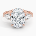Oval Rose Gold