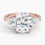 Round Rose Gold