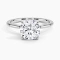 ecomposer-view with diamond shape-cushion,ecomposer-size-2-ct,ecomposer-metal type-white-gold-18k