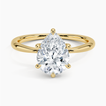 ecomposer-view with diamond shape-pear,ecomposer-size-2-ct,ecomposer-metal type-yellow-gold-18k