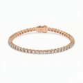 Round Tennis Lab Diamond Bracelet (4 ct. tw.) 18K Gold