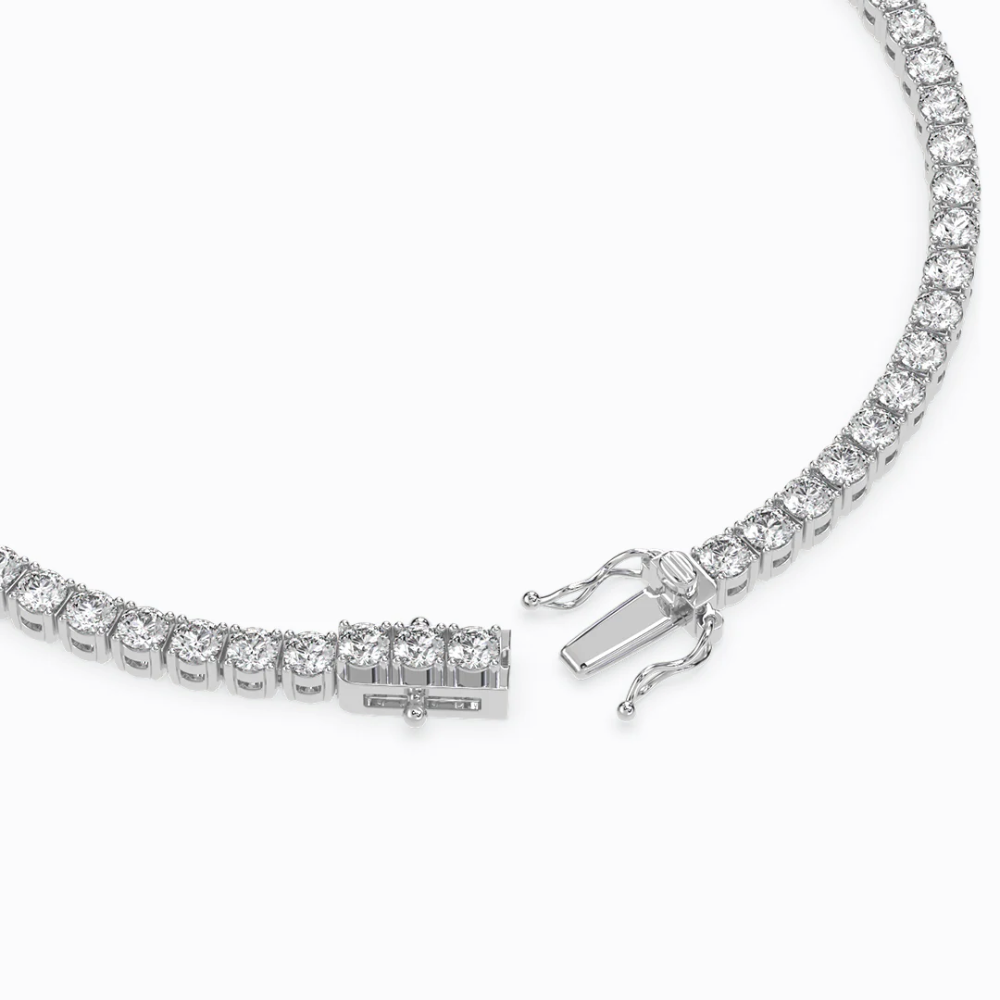 Round Tennis Lab Diamond Bracelet (4 ct. tw.) 18K Gold