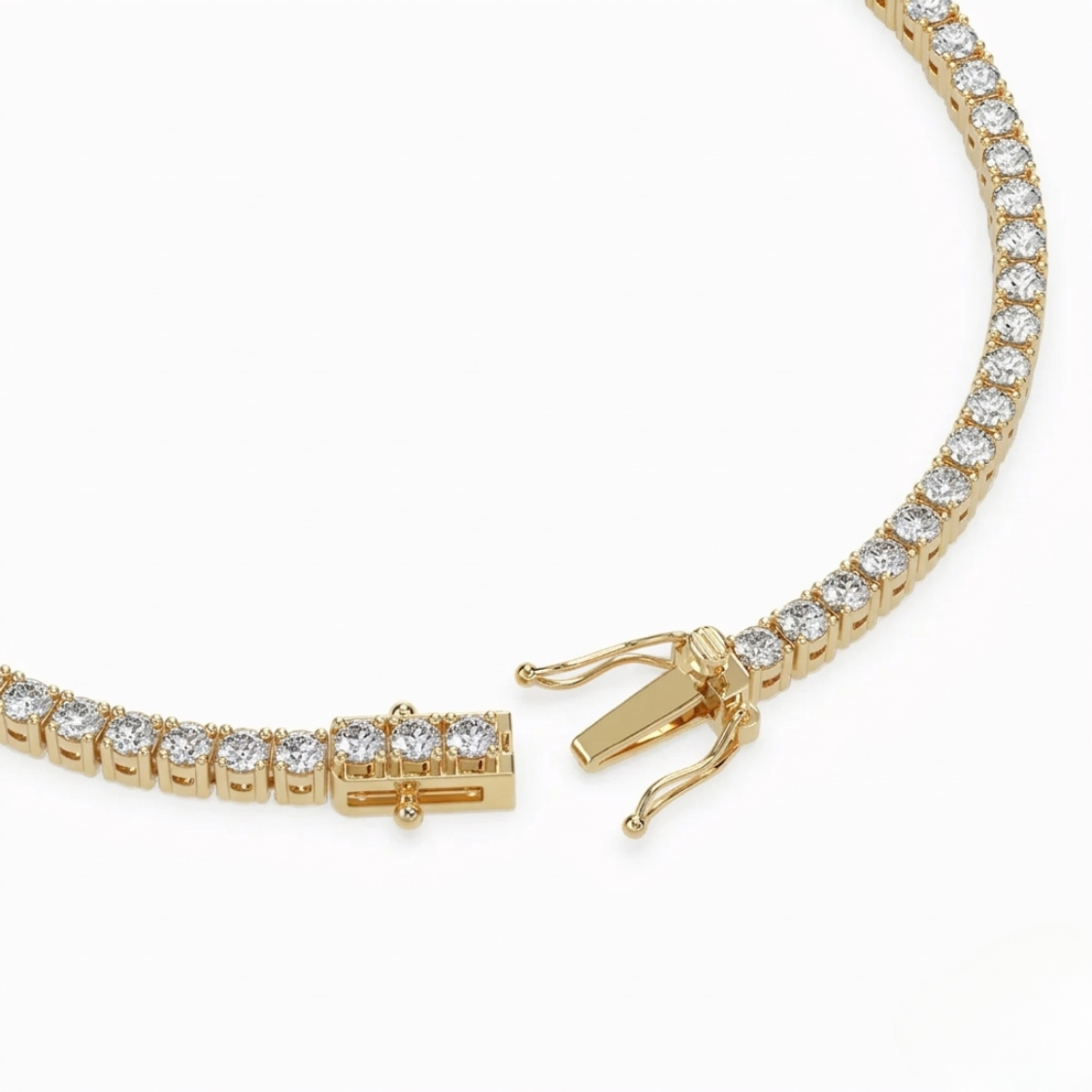 Round Tennis Lab Diamond Bracelet (9 ct. tw.) 18K Gold